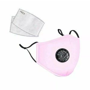 Face Mask With 2 Filters Washable Reusable UNISEX